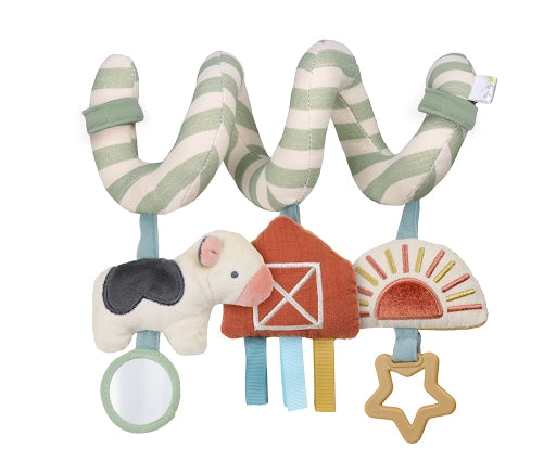 Farm - Veggie - Itzy Ritzy Itzy Bitzy Spiral Car Seat Activity Toy