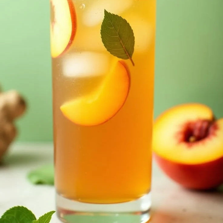 Rebels Refinery Pocket Sanitizer Spray Peach Green Tea - Lifestyle Scent Profile