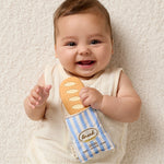 Itzy Ritzy Baguette Teensy Crinkle™ Teether Toy - Lifestyle 1