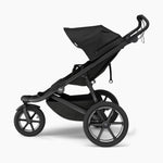 Thule Urban Glide 3 Single All-Terrain Stroller - Black on Black Side View