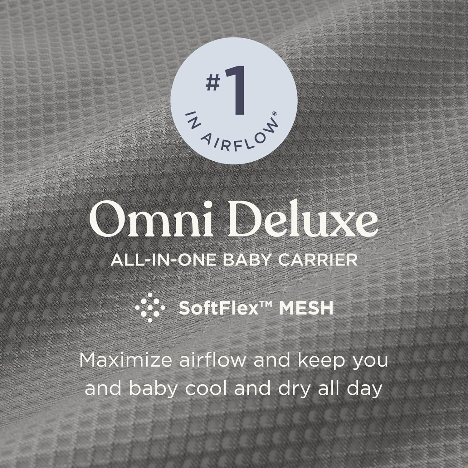 Ergobaby Omni Deluxe Mesh Baby Carrier - SoftFlex Mesh