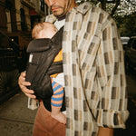 Ergobaby Omni Deluxe Mesh Baby Carrier - Onyx Black Lifestyle 1