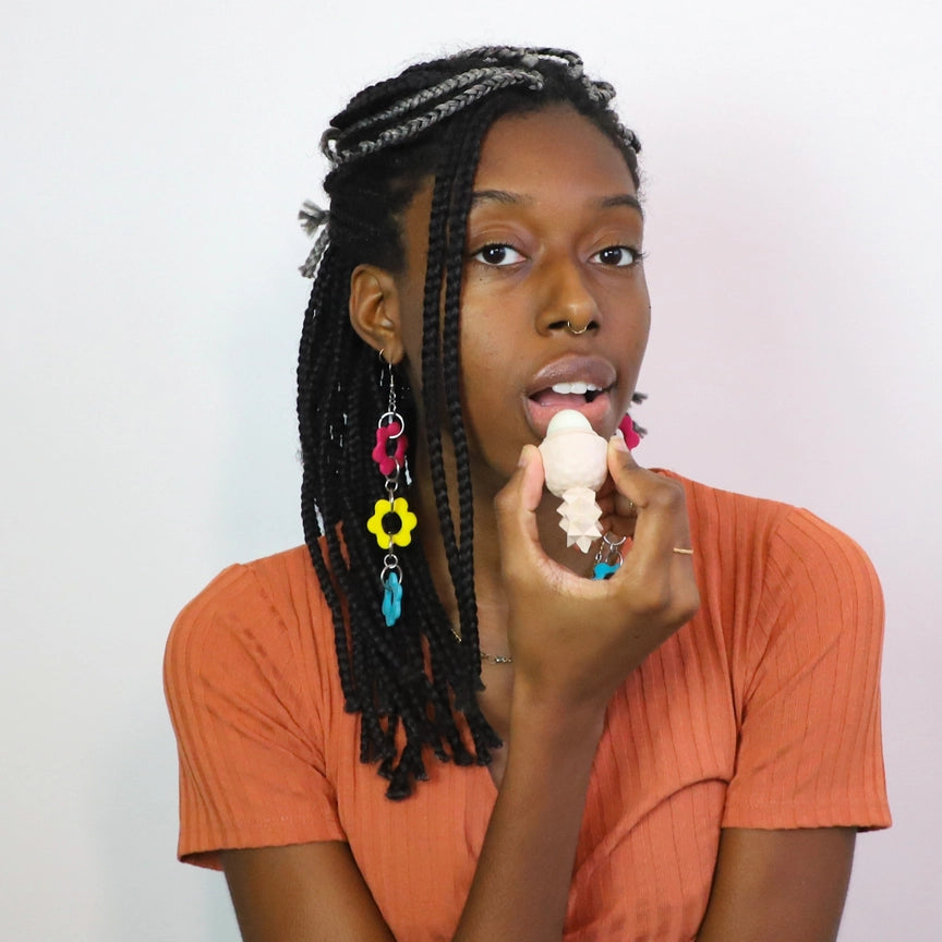 Rebels Refinery Natural Lip Balm - Marshmallow Lifestyle 2