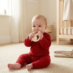 Itzy Ritzy Bitzy Shake™ Silicone Teether with Rattle - Goose Lifestyle 2
