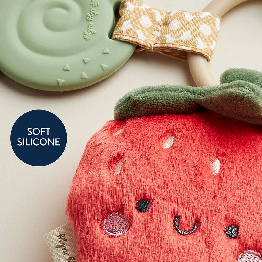 Itzy Ritzy Itzy Pal Plush with Teether - Soft Silicone Teether