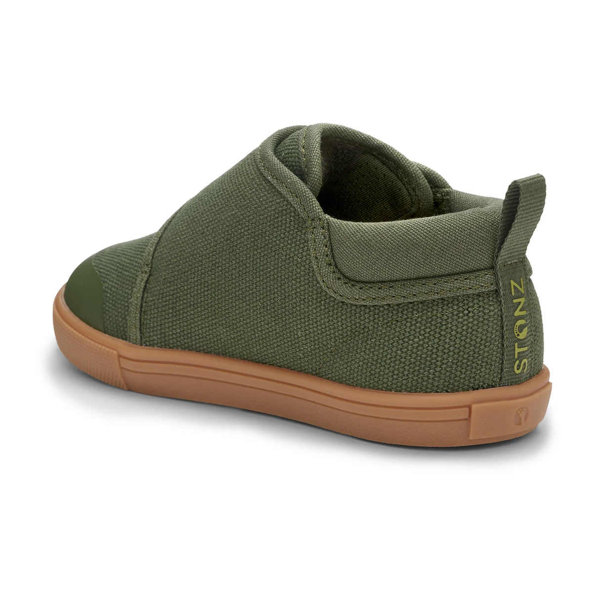 Stonz Cruiser Natural Toddler Shoes - Cypress - Back Angle View