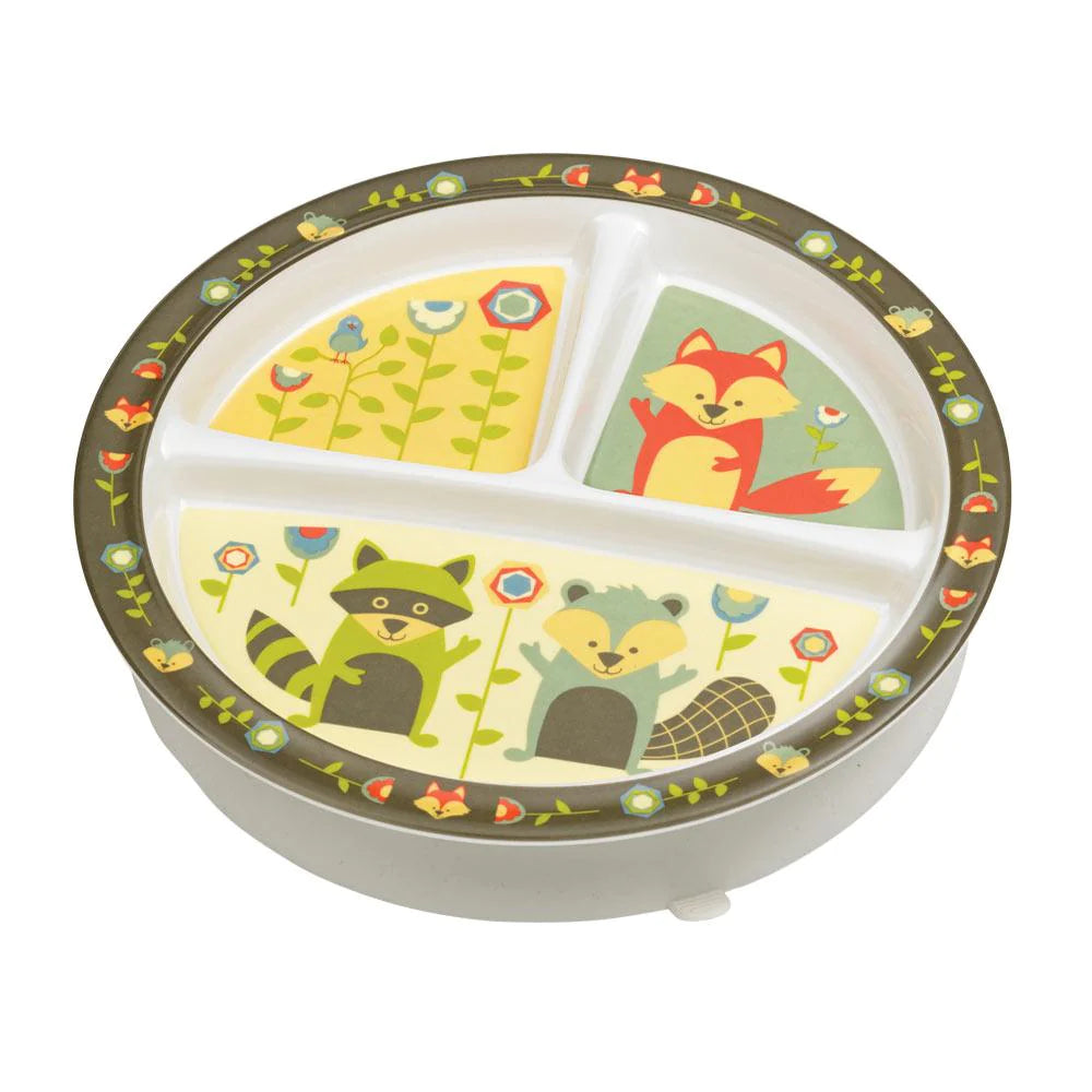 Sugarbooger Divided Suction Plate - What Did the Fox Eat?