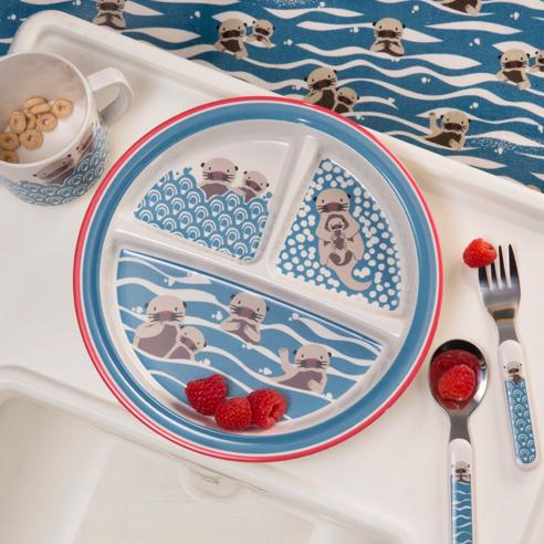 Sugarbooger Divided Suction Plate - Baby Otter Lifestyle