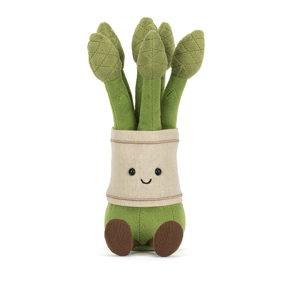 Jellycat Amuseables Asparagus Front View