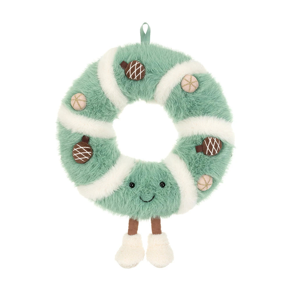 Jellycat Amuseables Pinecone Wreath - Front View