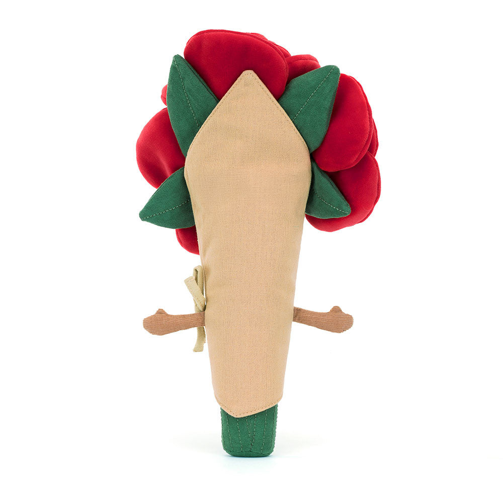 Jellycat Amuseables Rose Bouquet - Back View