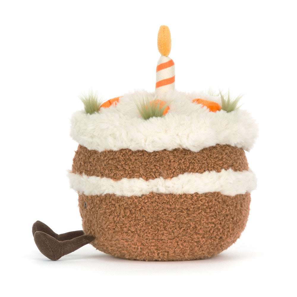 Jellycat Amuseables Carrot Cake Side View