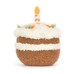 Jellycat Amuseables Carrot Cake Back View