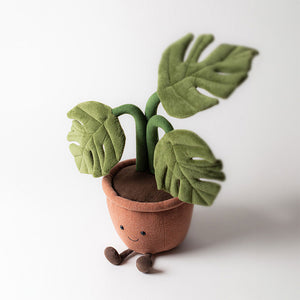 Jellycat Amuseables Monstera Plant - Lifestyle