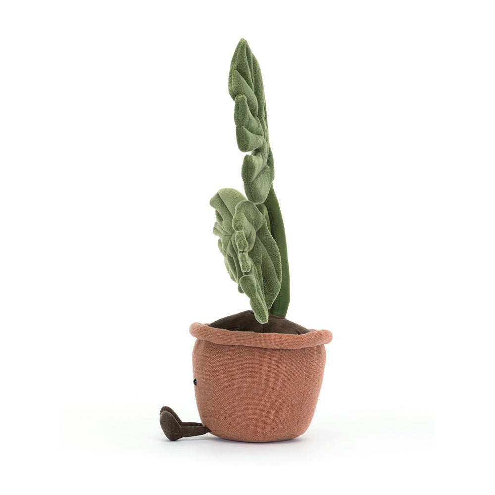 Jellycat Amuseables Monstera Plant - Side View