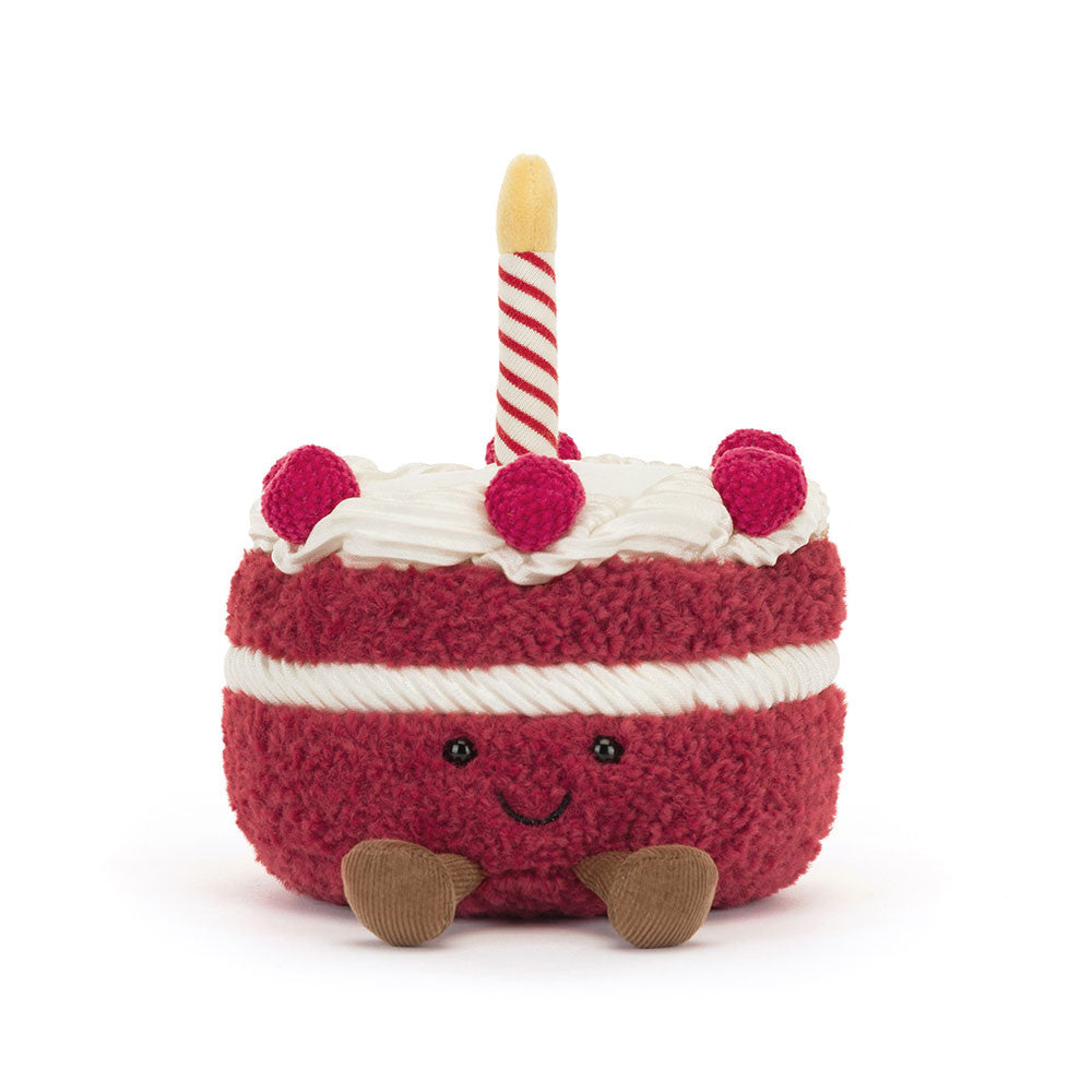 Jellycat Amuseables Cheri Cake - Front View