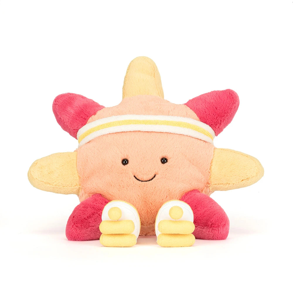 Jellycat Amuseables Sun 'Roller Skates' - Front View