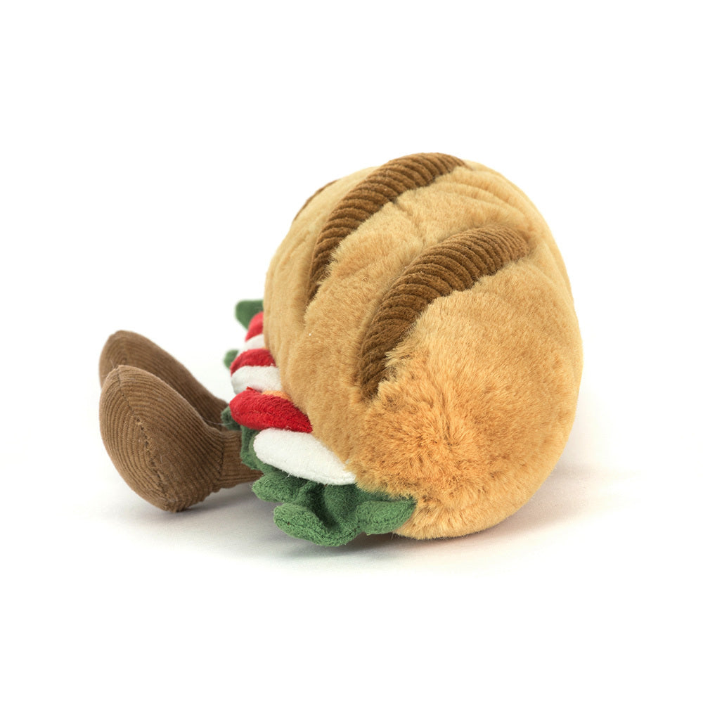 Jellycat Amuseables Caprese Baguette Side View