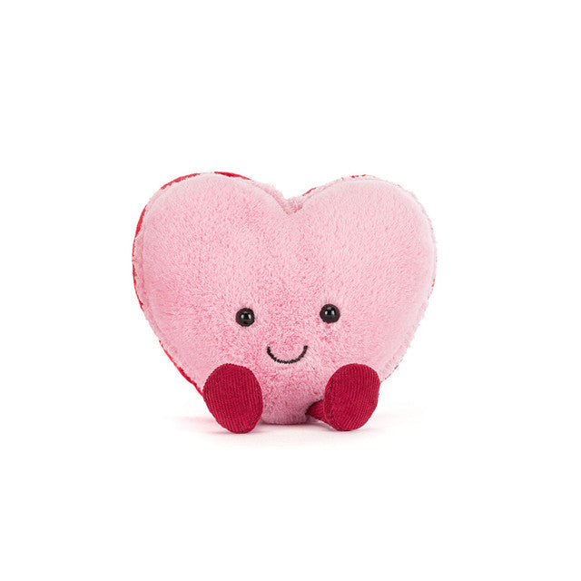 Jellycat Amuseables Colette Heart Macaron - Front View