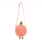 Jellycat Amuseables Peach Shoulder Bag Back View