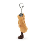 Jellycat Amuseables Pretzel Bag Charm Side View