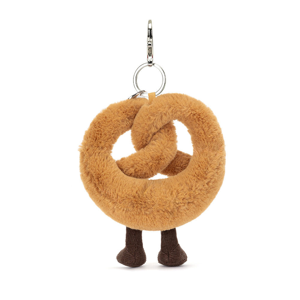 Jellycat Amuseables Pretzel Bag Charm Back View
