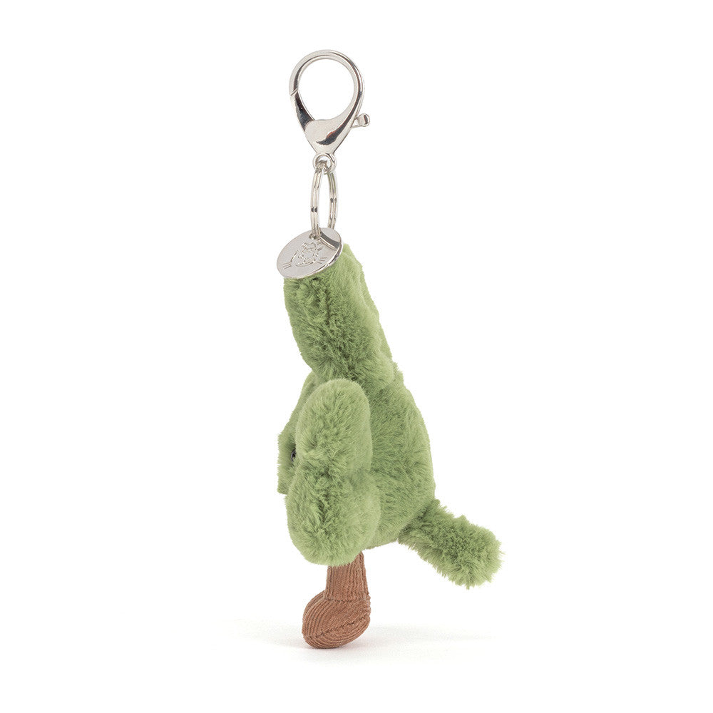 Jellycat Amuseables Siofra Shamrock Bag Charm - Side View