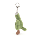 Jellycat Amuseables Siofra Shamrock Bag Charm - Side View
