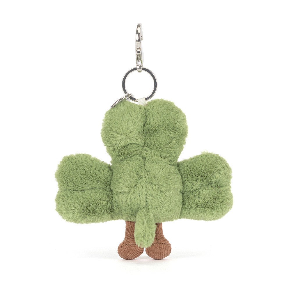 Jellycat Amuseables Siofra Shamrock Bag Charm - Back View