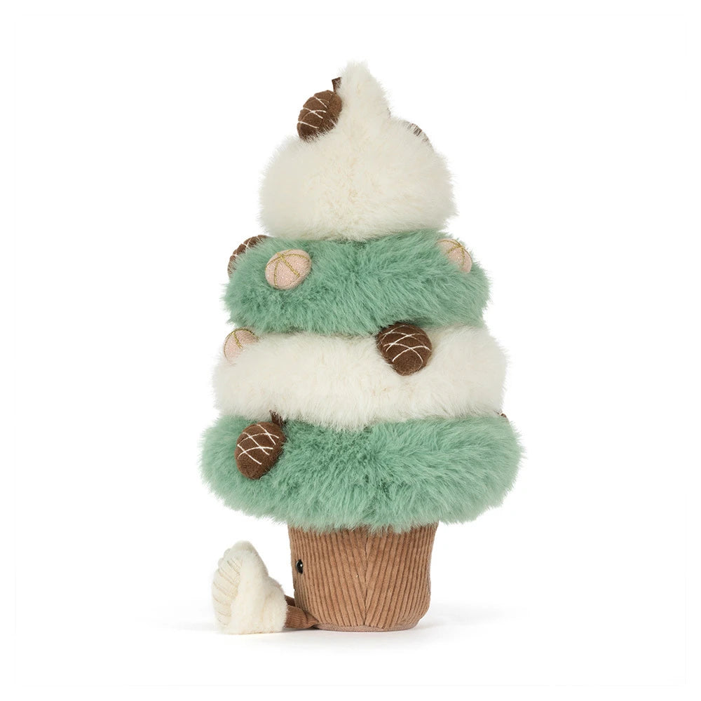 Jellycat Amuseables Pinecone Tree - Side View