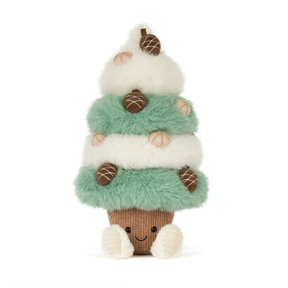 Jellycat Amuseables Pinecone Tree - Front View