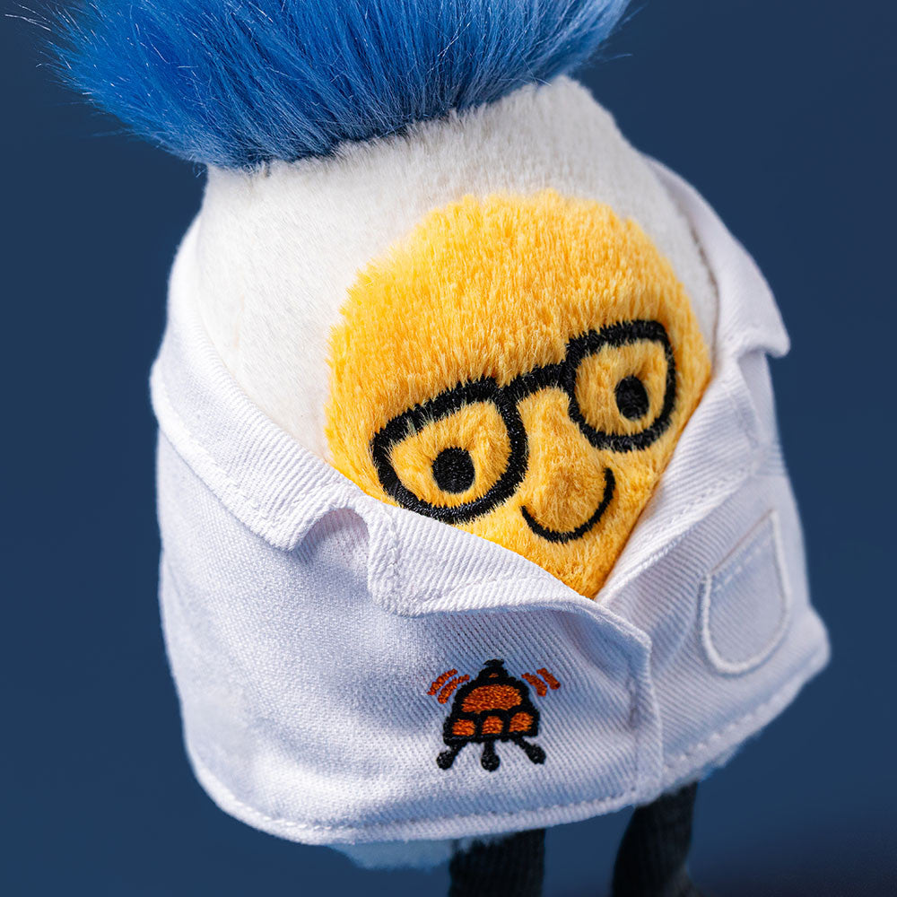 Jellycat Amuseables Boiled Egg Scientist Outfit - Detail