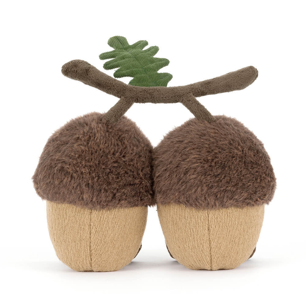 Jellycat Amuseables Ort & Tum Acorns - Back View
