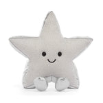 Jellycat Amuseables Silver Star - Front View