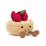Jellycat Amuseables Patisserie Fleurette Tarte Aux Fraises