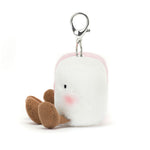 Jellycat Amuseables Pair of Marshmallows Bag Charm  Side View