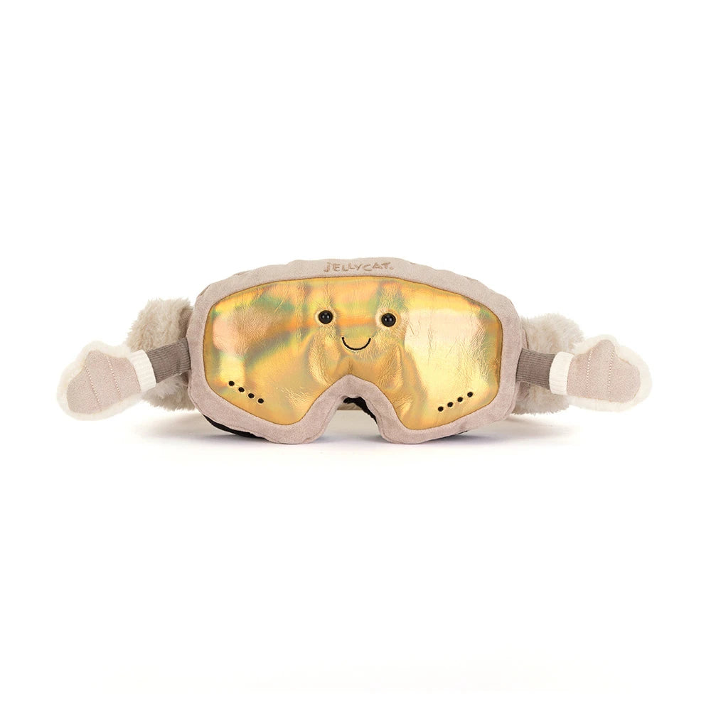 Jellycat Amuseables Sports Ski Club Goggles - Front View