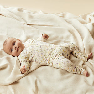 Wilson + Frenchy Organic Zipsuit with Feet - Bella Floral Lifestyle
