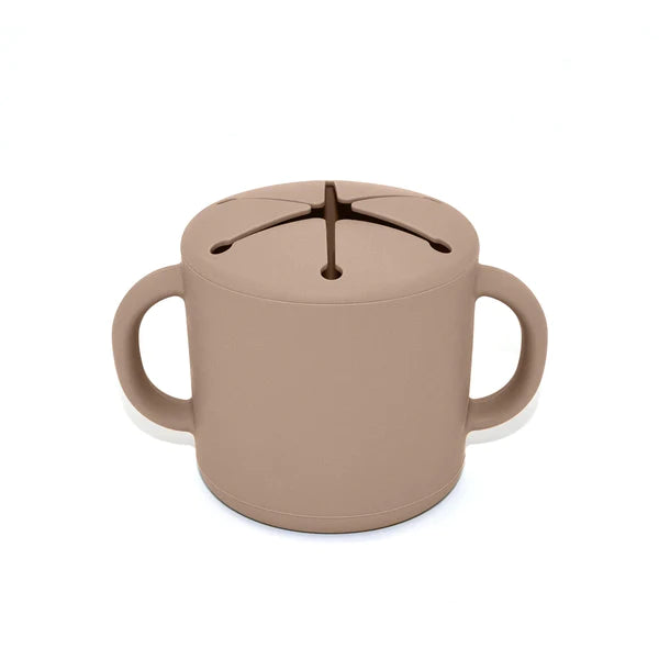 Almond Snack Cup Silicone Noüka Silicone Snack Cup Almond