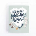 Pedaller Designs Greeting Card - And So the Adventure Begins