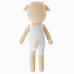 cuddle + kind Hand-Knit Doll - Asher the Cow Back View