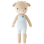 cuddle + kind Hand-Knit Doll - Asher the Cow