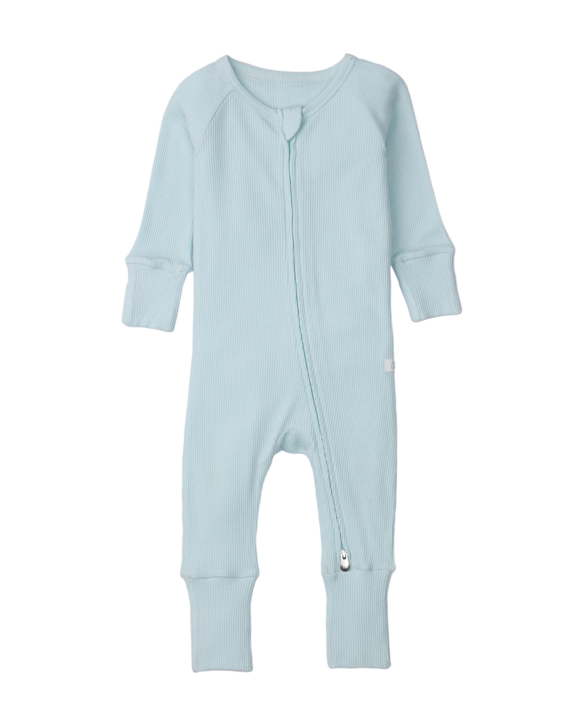 Loulou Lollipop Waffle Sleeper - Seaglass