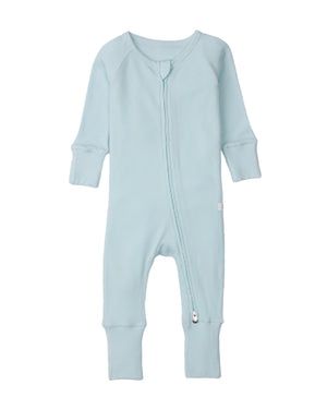 Loulou Lollipop Waffle Sleeper - Seaglass