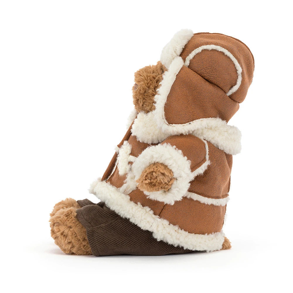 Jellycat Bartholomew Bear 'Alpine' Outfit - Side View