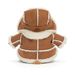 Jellycat Bartholomew Bear 'Alpine' Outfit - Back View