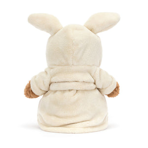 Jellycat Bartholomew Bear 'Bathrobe Outfit' - Back View