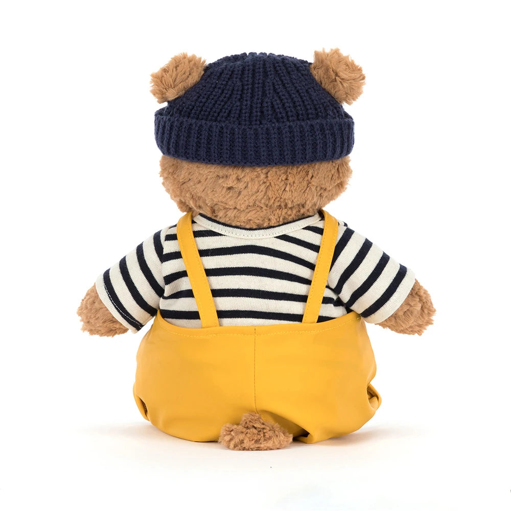 Jellycat Bartholomew Bear Seafarer Outfit - Back View
