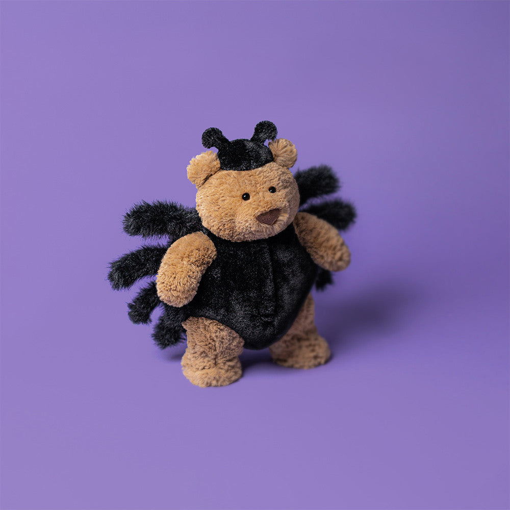  Bartholomew Bear Spiderくま くも 黒 Jellycat Bartholomew Bear Spider