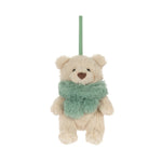 Bartholomew Bear Jr. Winter Warmer Decoration Holiday Christmas Tree Ornament - Front View